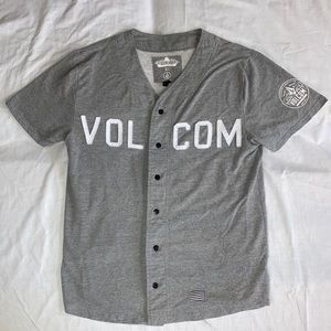 Volcom Ryan Sheckler Mens Medium Stone Gray Jersey